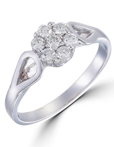 Bague Virginie, Diamants 0.35 ct